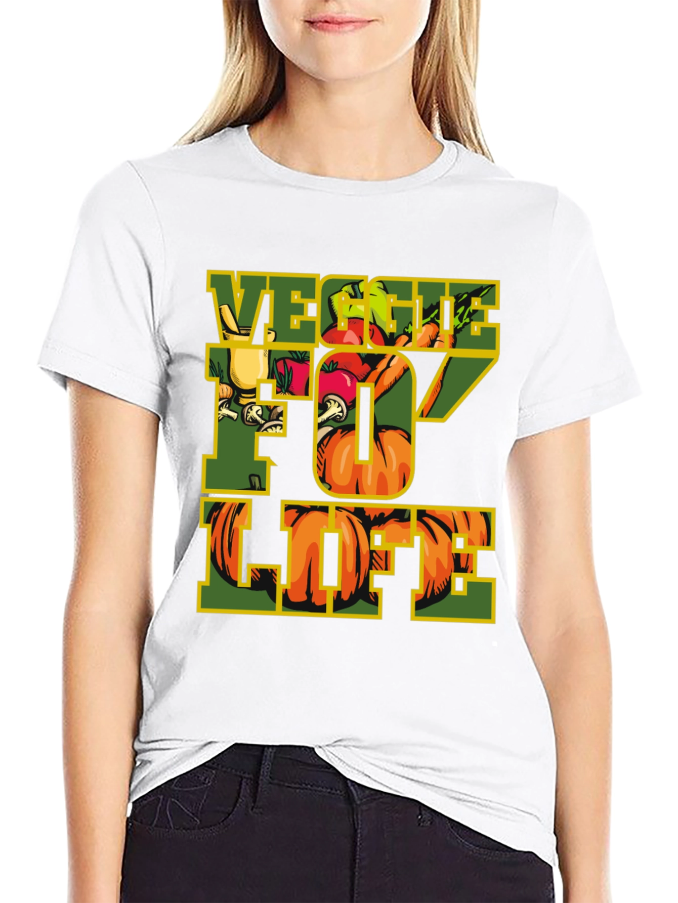 Veggie for Life Graphic Tee