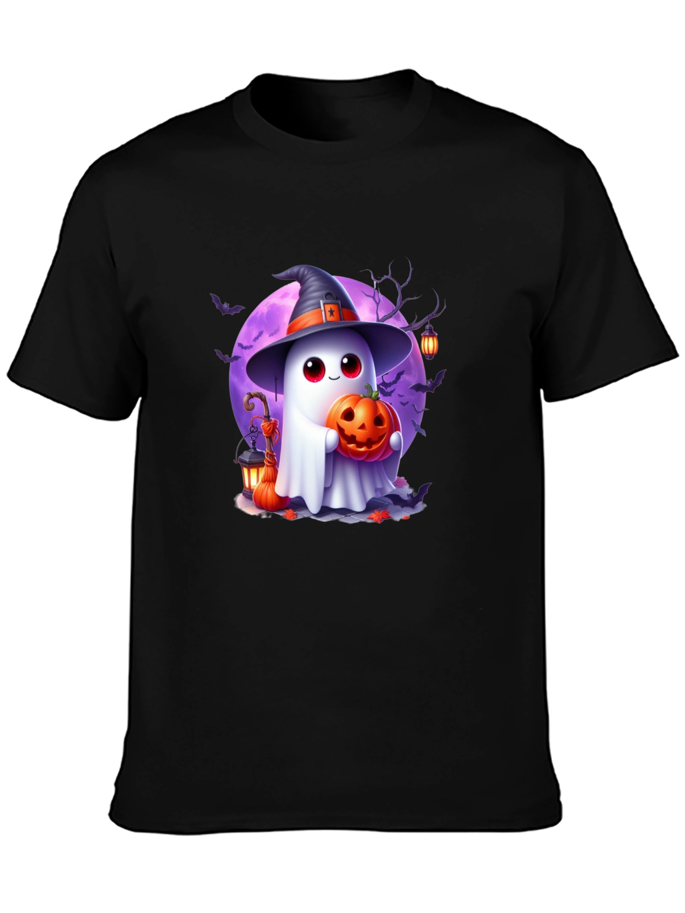 Spooky Cute Halloween Ghost T-Shirt