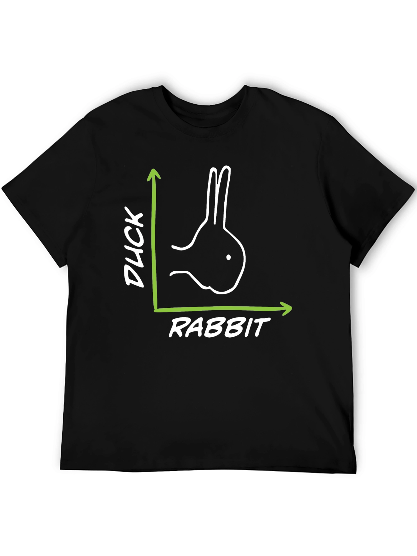 Duck or Rabbit? Optical Illusion Graphic Tee