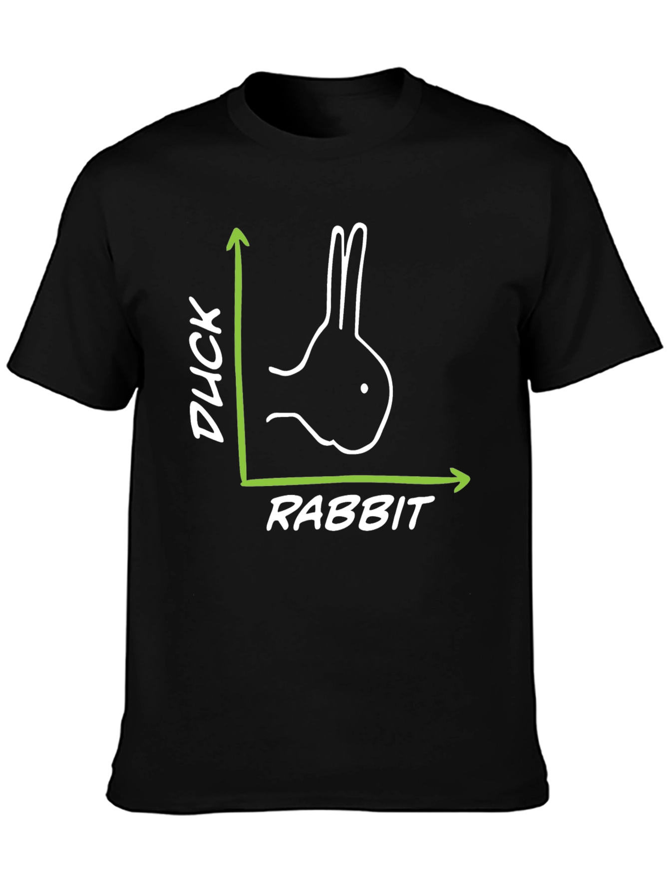 Duck or Rabbit? Optical Illusion Graphic Tee