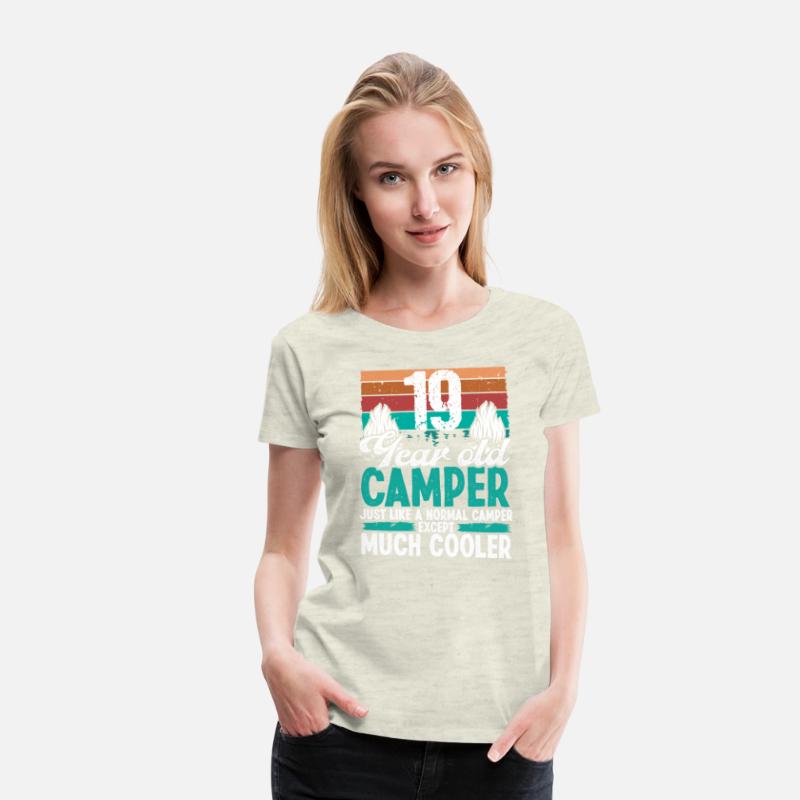 19 Year Old Camper Scouting Camping 19 Birthday