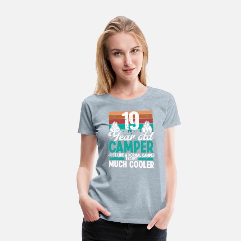 19 Year Old Camper Scouting Camping 19 Birthday