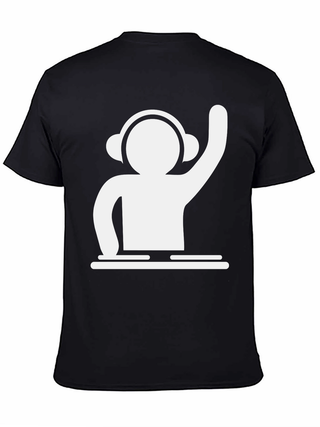 DJ Graphic T-Shirt - Cool Black Tee