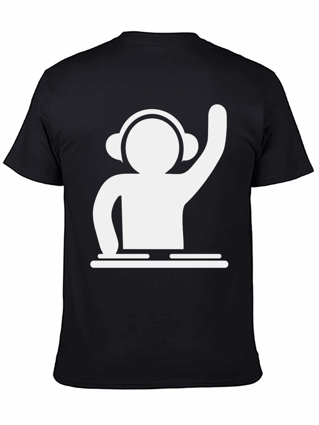 DJ Graphic T-Shirt - Cool Black Tee