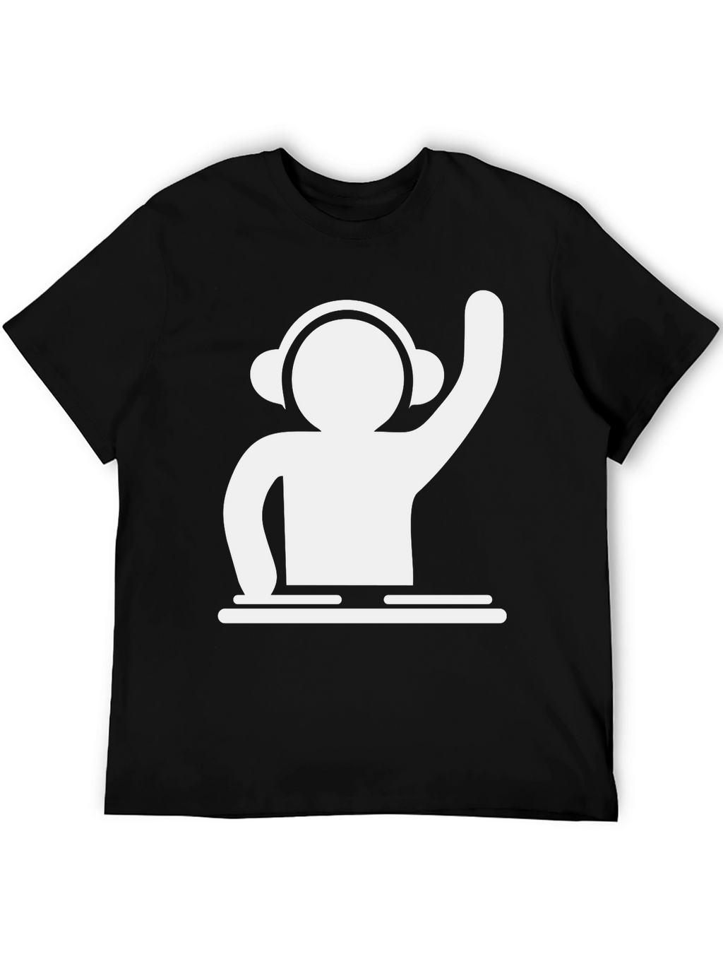 DJ Graphic T-Shirt - Cool Black Tee
