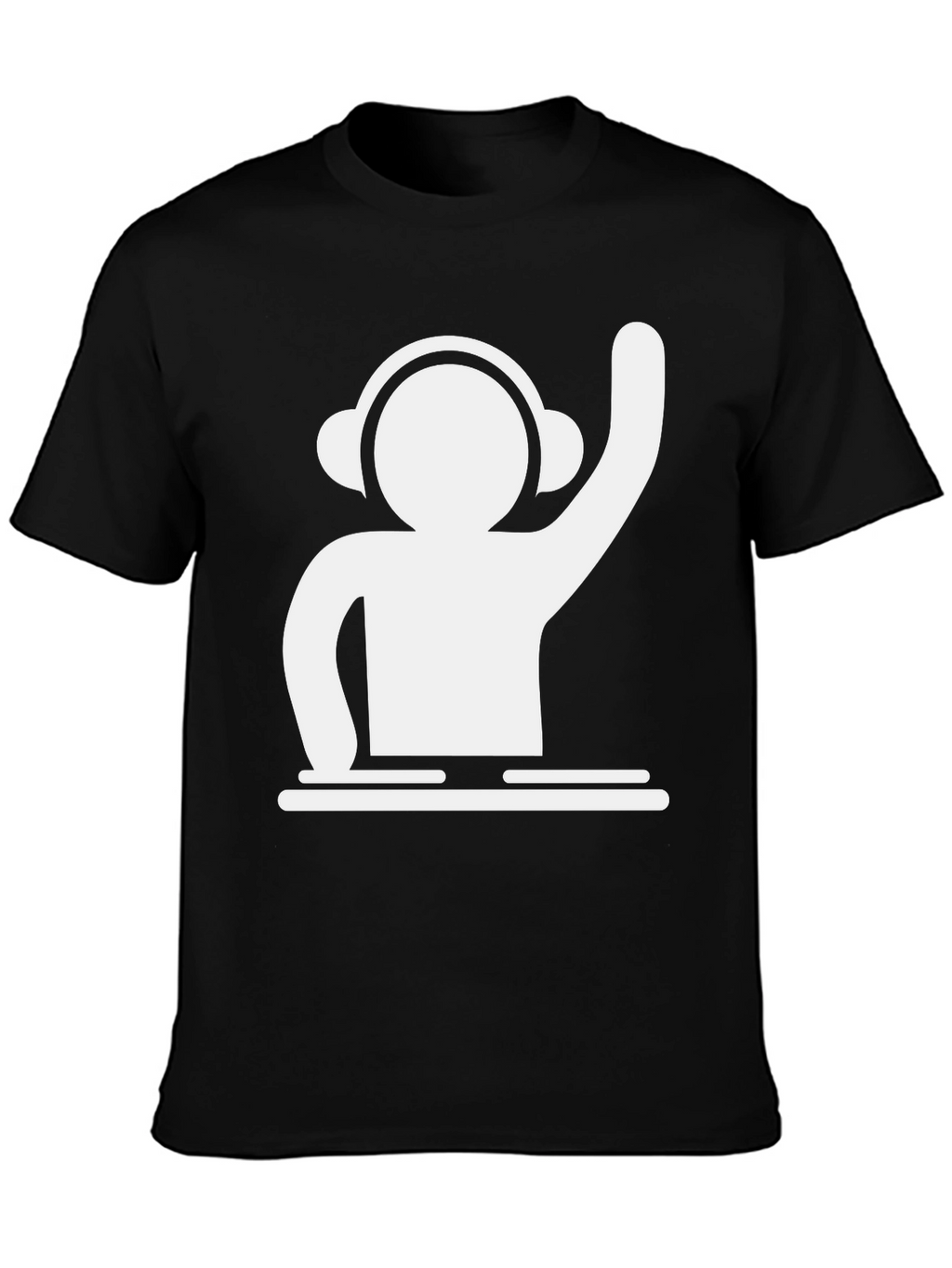 DJ Graphic T-Shirt - Cool Black Tee