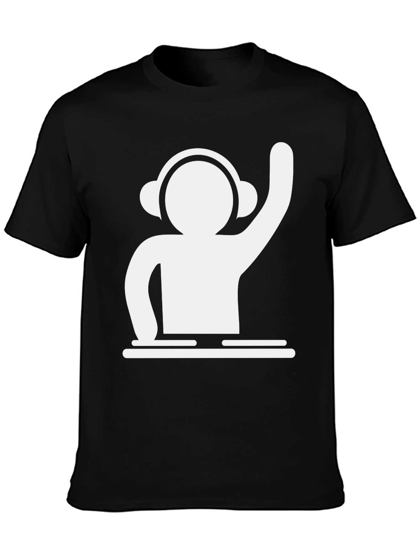 DJ Graphic T-Shirt - Cool Black Tee
