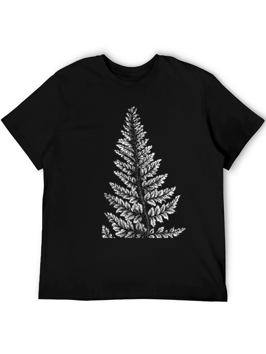 Fern Graphic Black T-Shirt