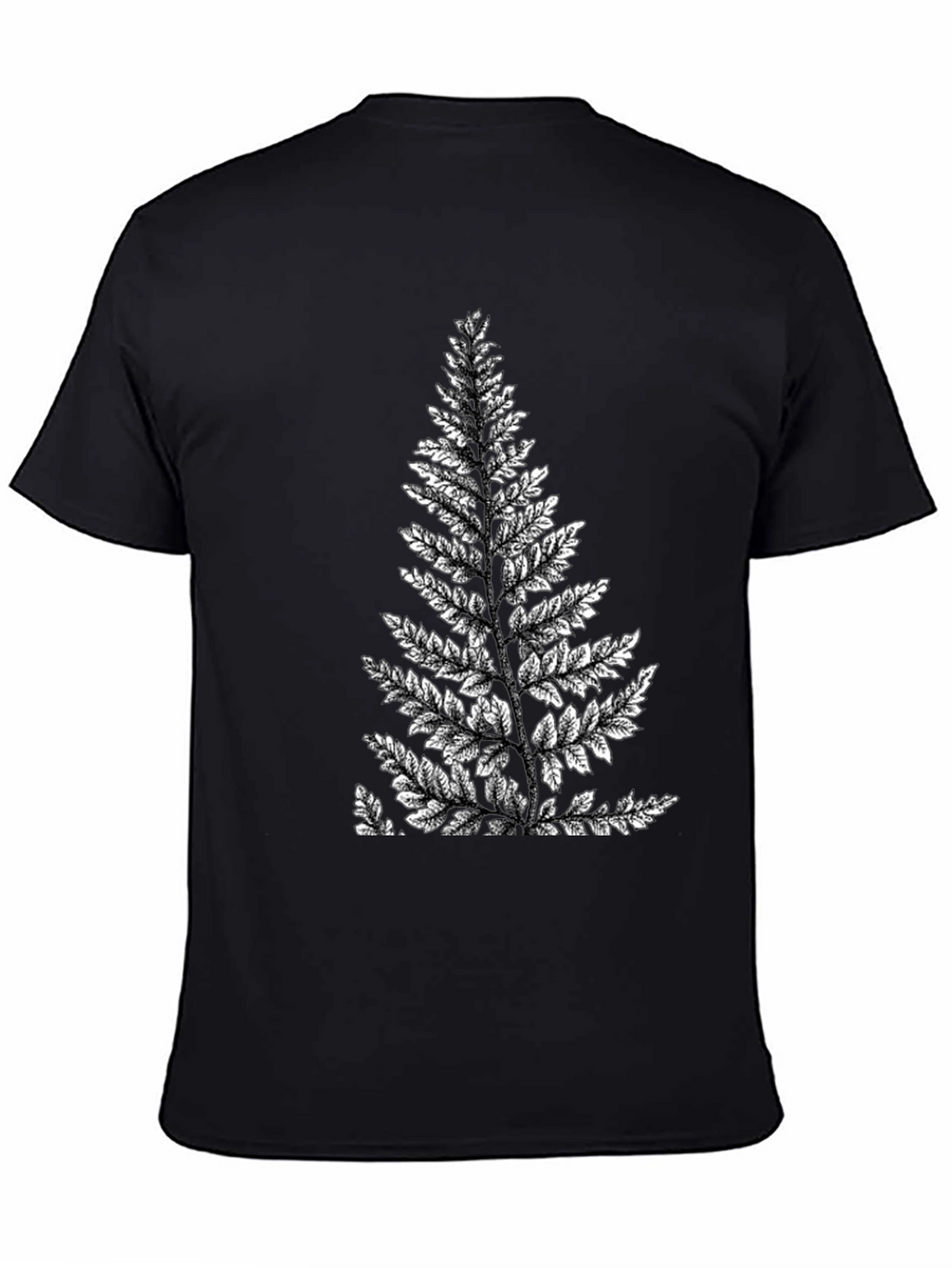 Fern Graphic Black T-Shirt