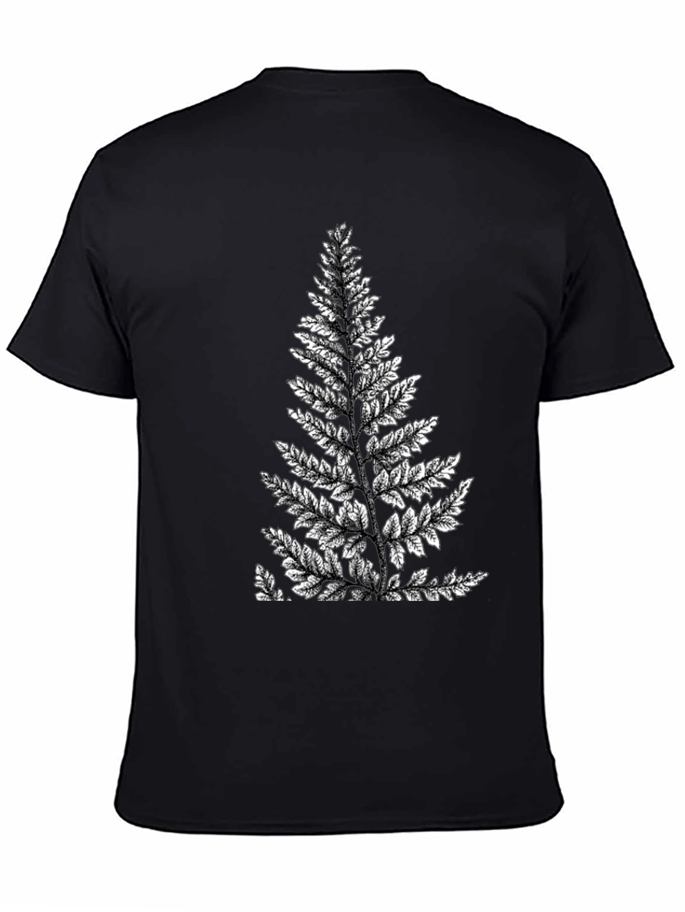 Fern Graphic Black T-Shirt