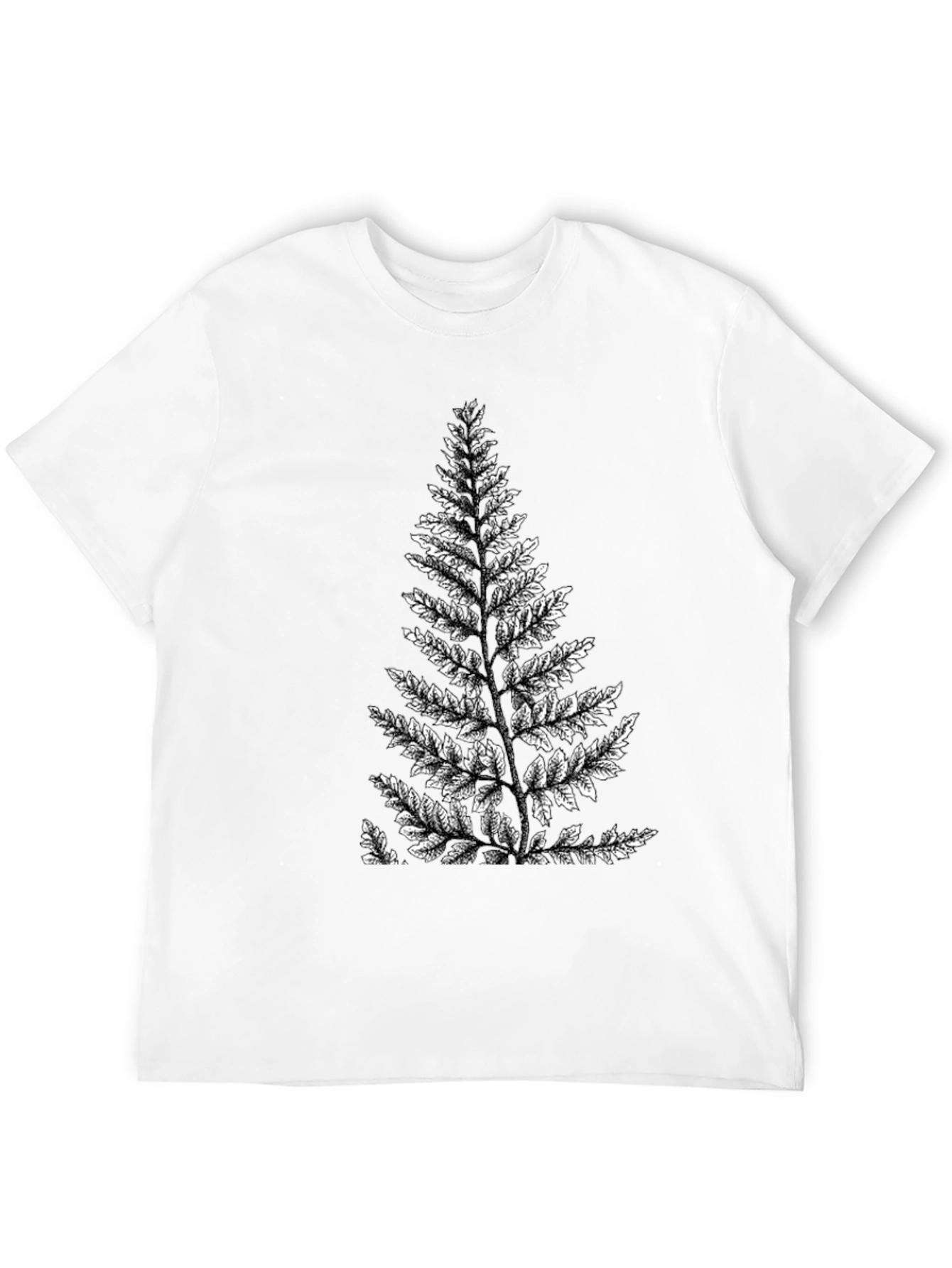Fern Graphic Black T-Shirt