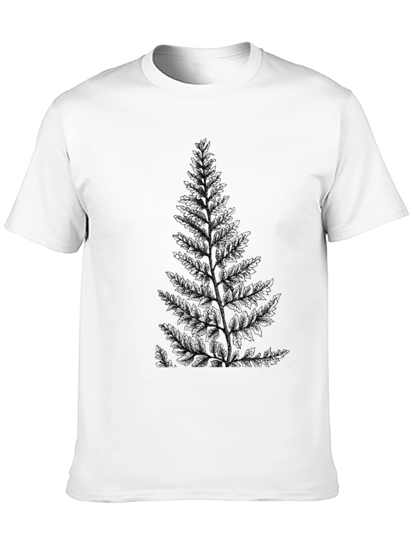 Fern Graphic Black T-Shirt