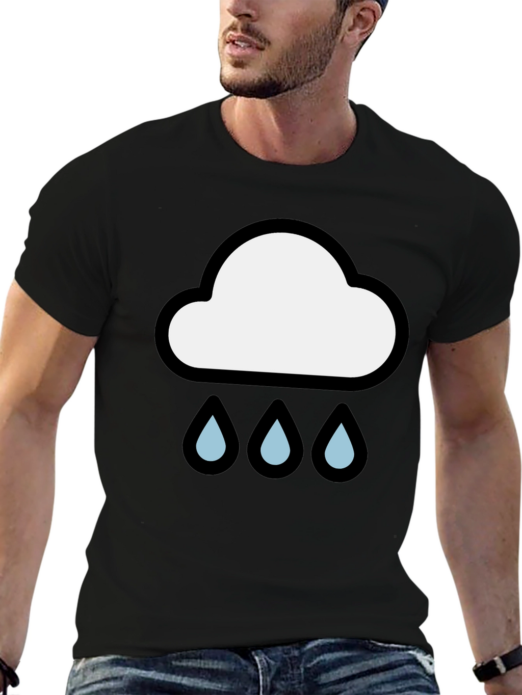 Rain Cloud Graphic T-Shirt - Weather Appareal