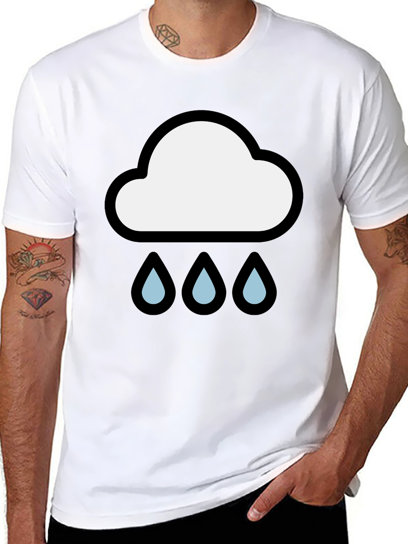 Rain Cloud Graphic T-Shirt - Weather Appareal