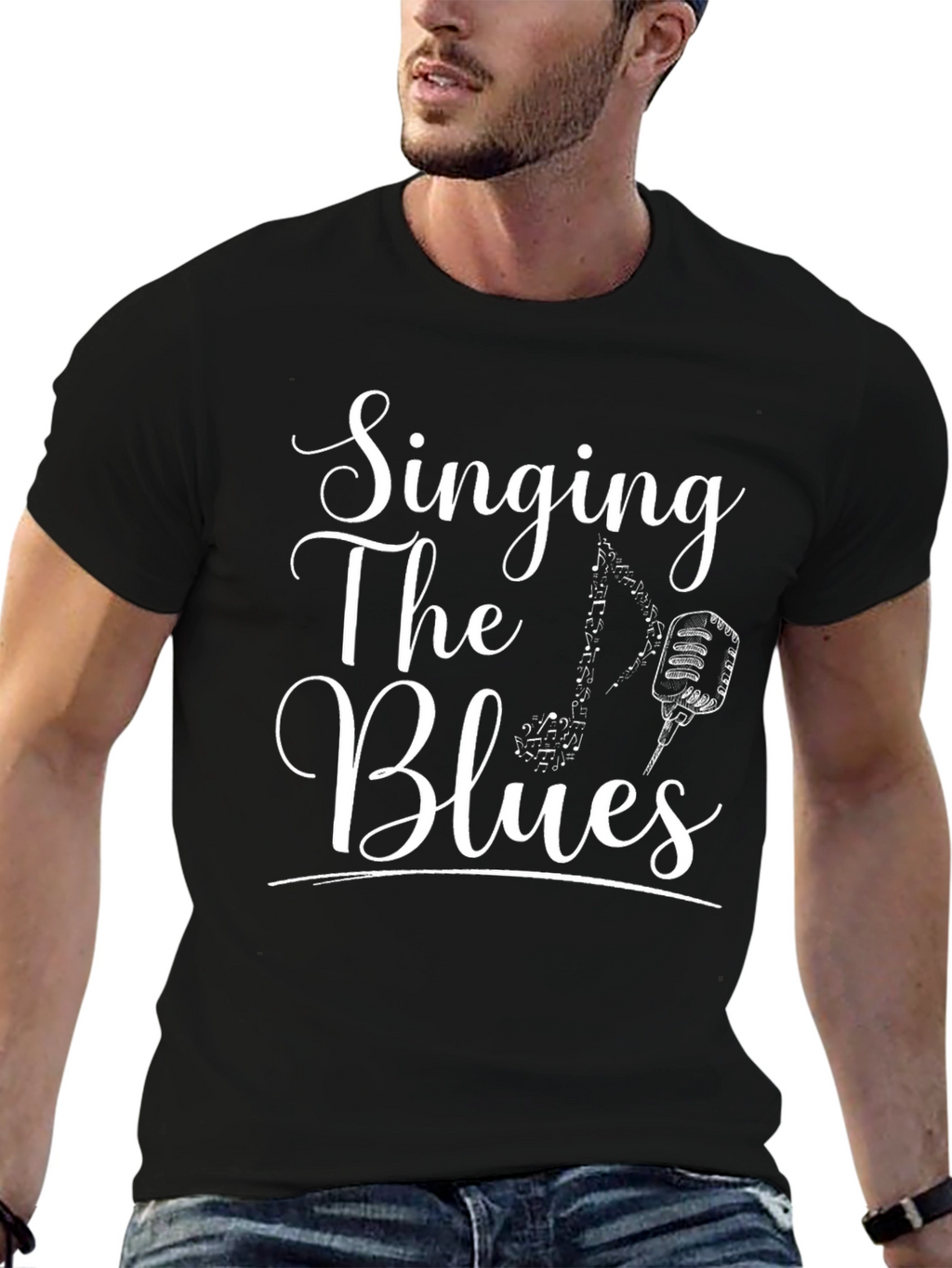 Singing The Blues Graphic T-Shirt