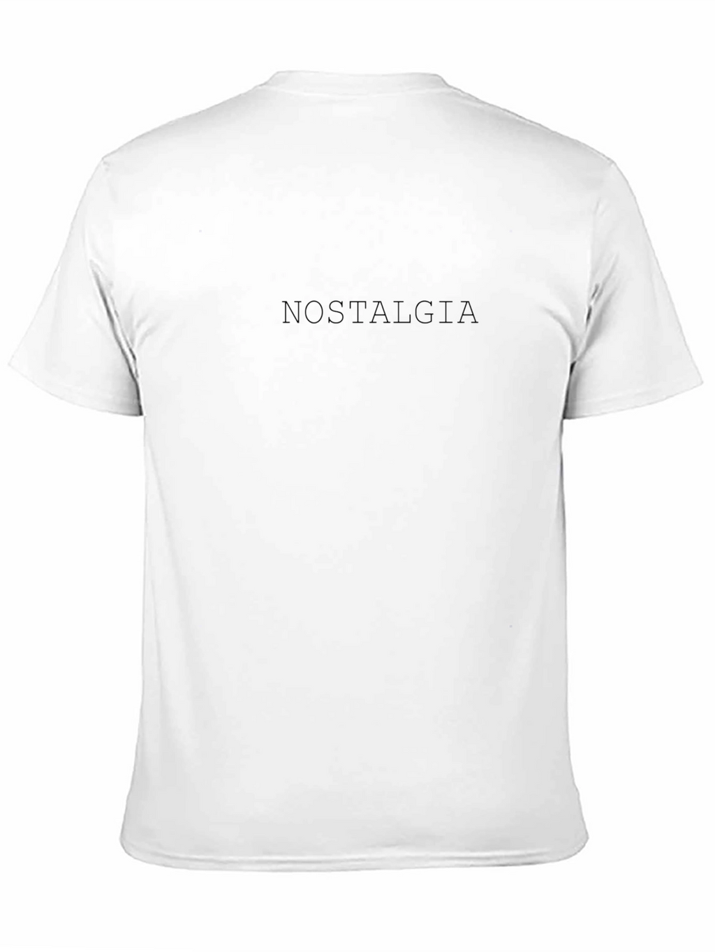 Nostalgia Black Graphic Tee - Classic Comfort
