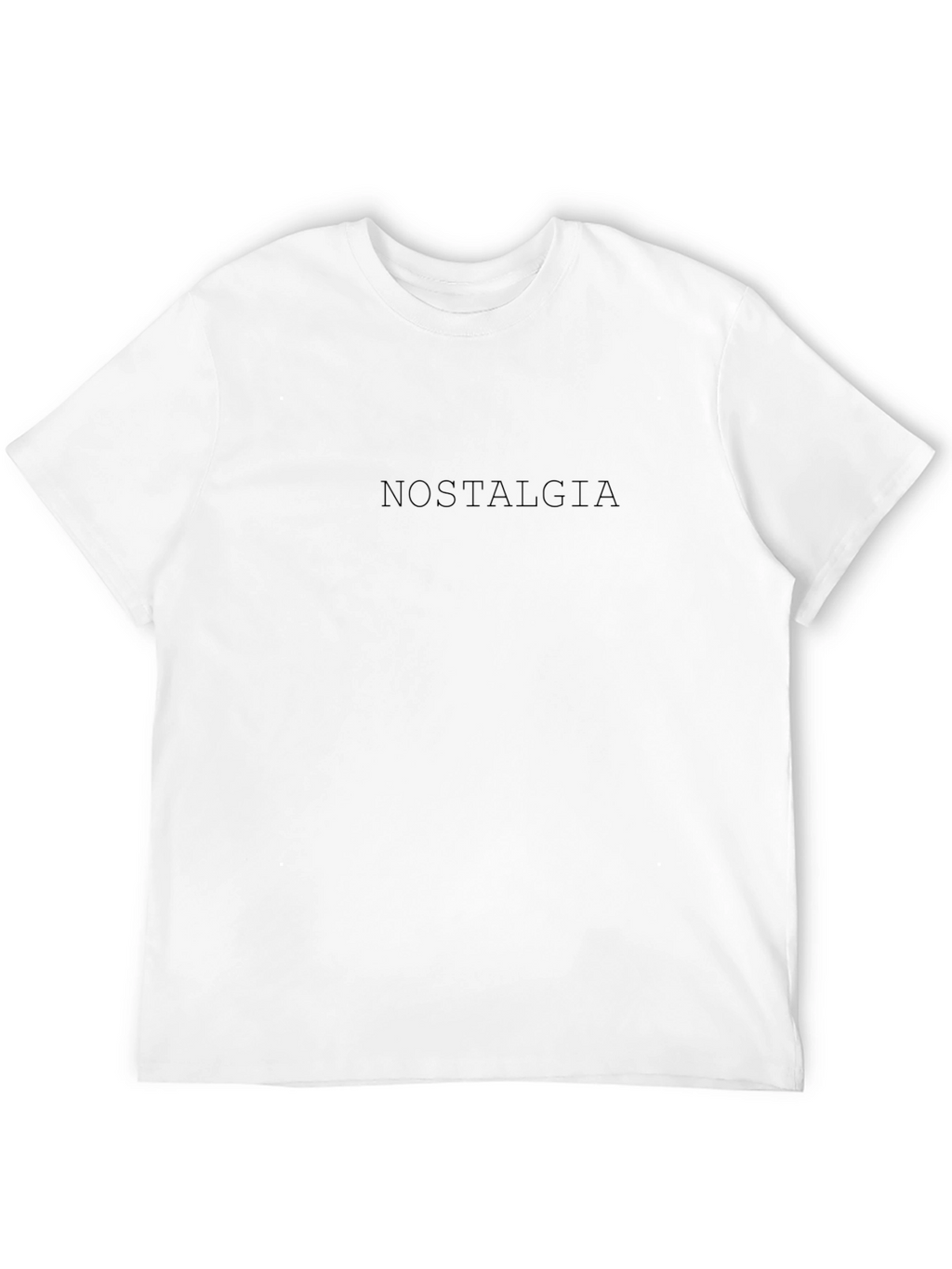 Nostalgia Black Graphic Tee - Classic Comfort