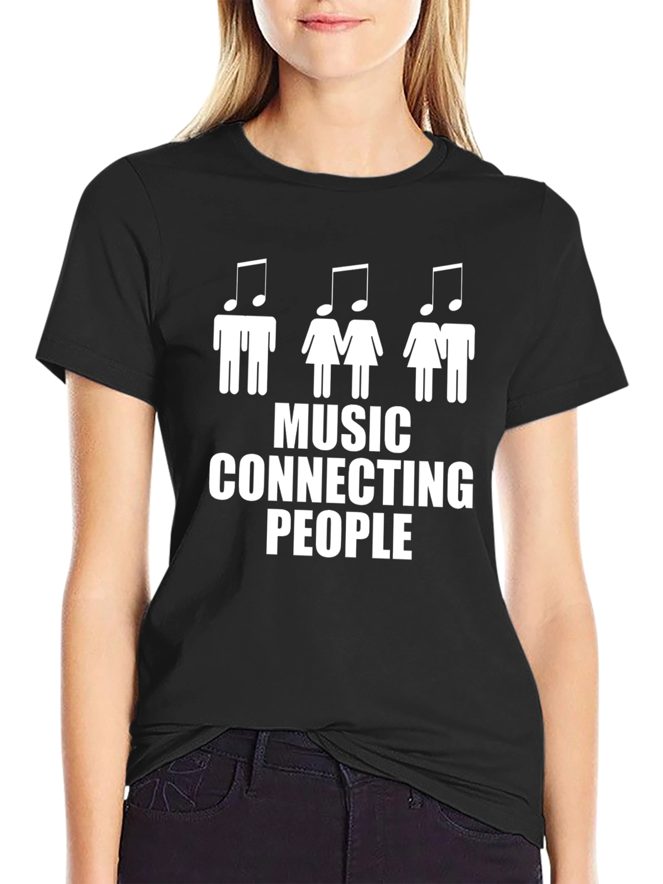 Music Connecting People Graphic Tee