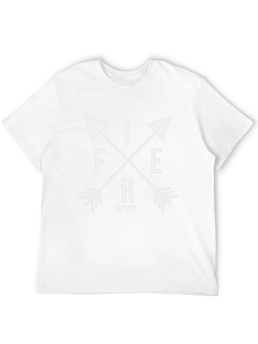 Fierce Arrow Graphic Black T-Shirt