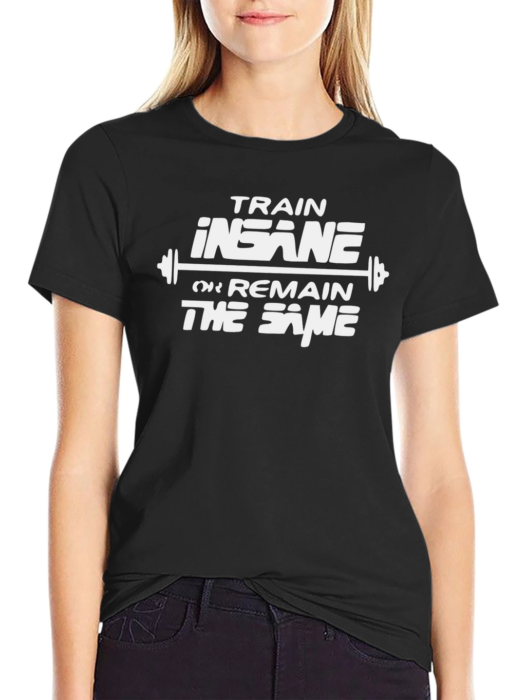 Train Insane Mens Black T-Shirt