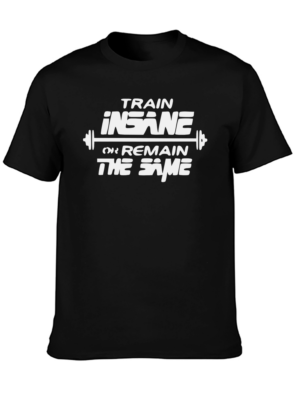 Train Insane Mens Black T-Shirt