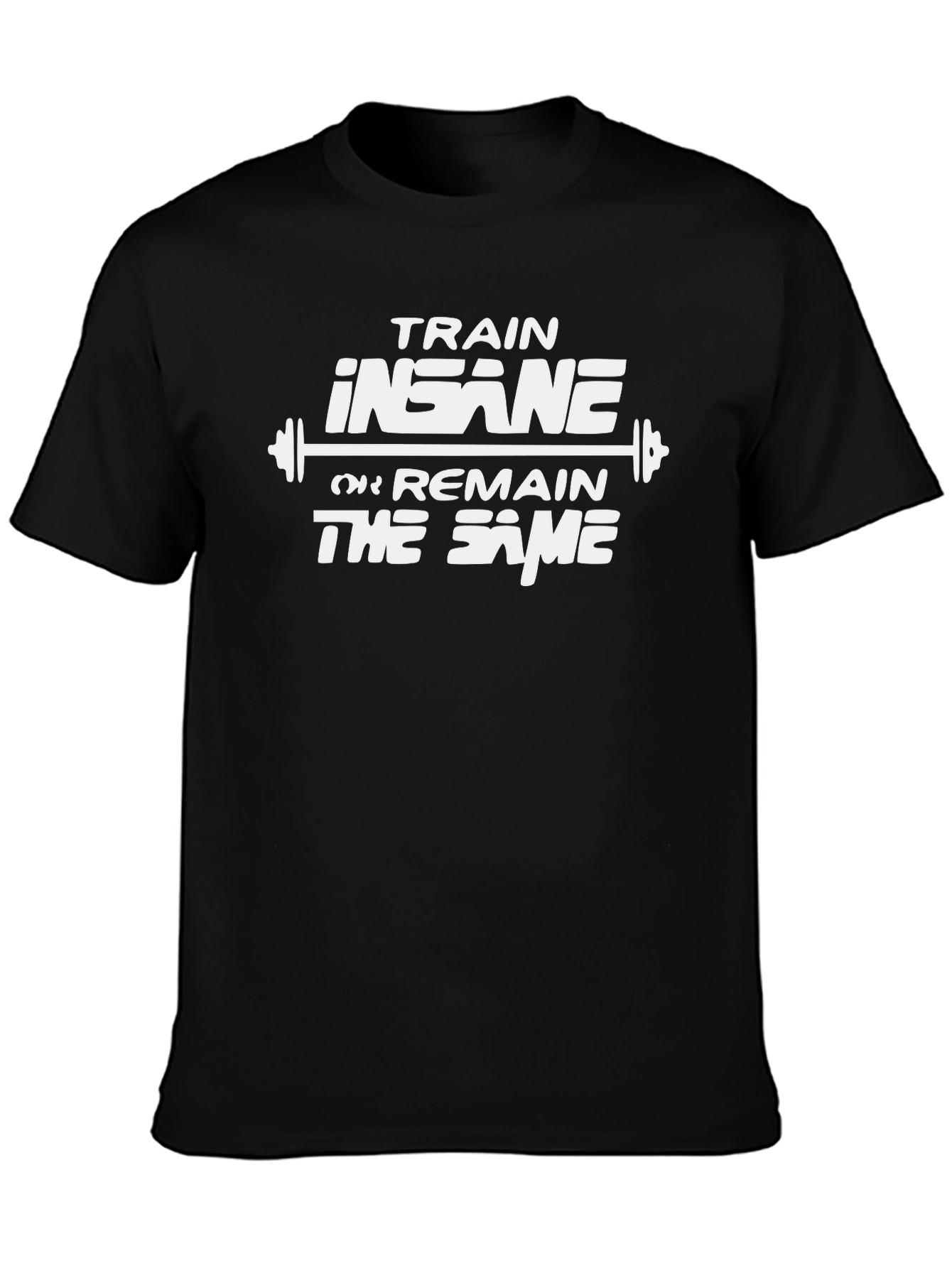 Train Insane Mens Black T-Shirt
