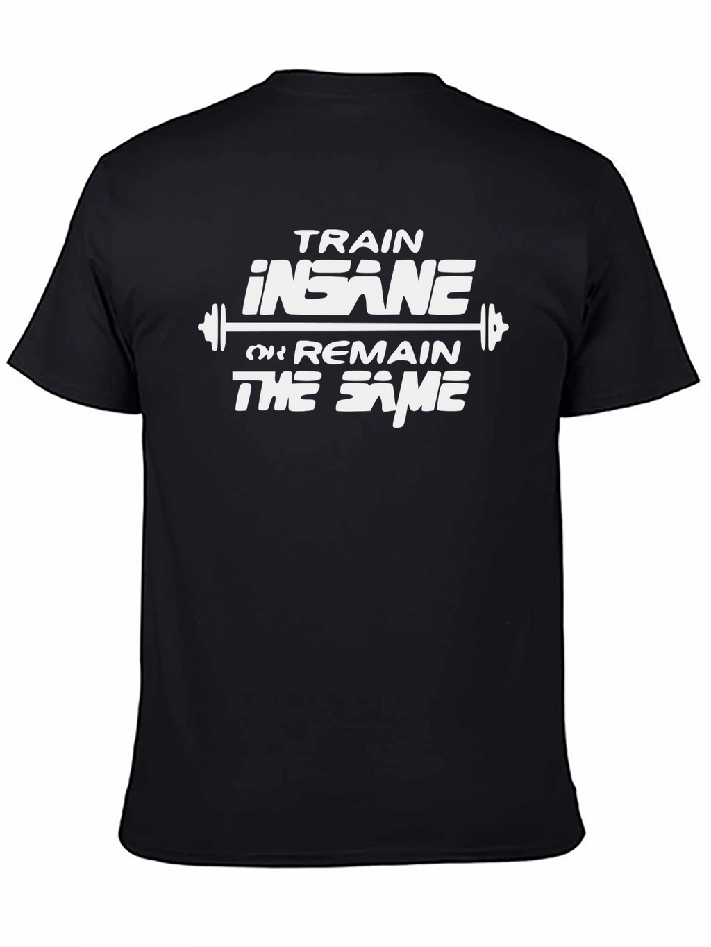 Train Insane Mens Black T-Shirt