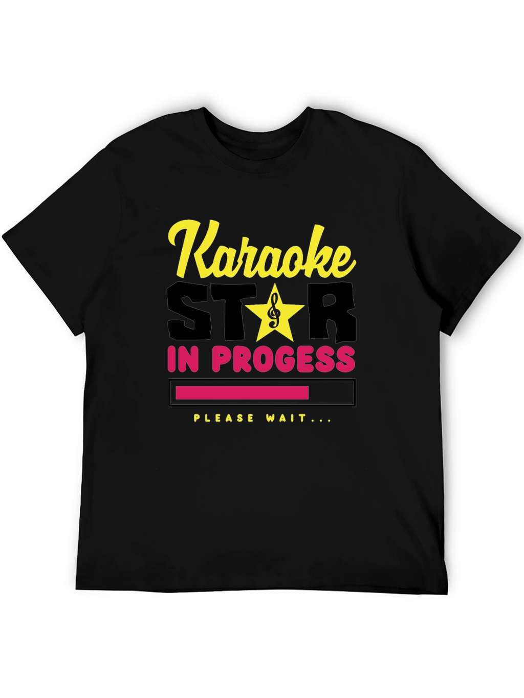 Karaoke Star In Progress Graphic T-Shirt