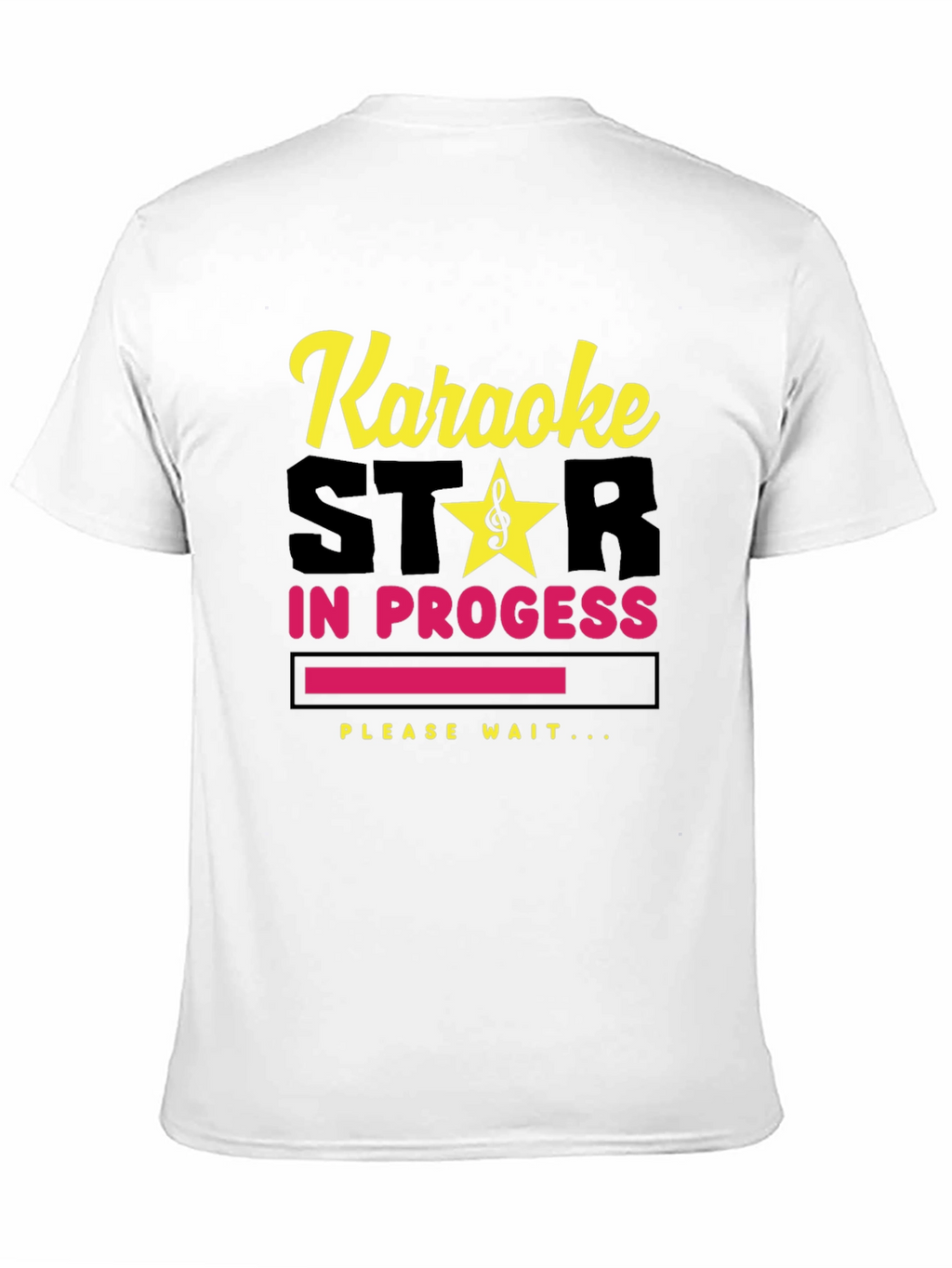Karaoke Star In Progress Graphic T-Shirt