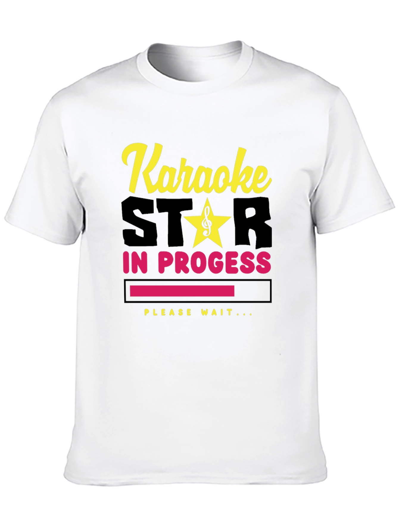 Karaoke Star In Progress Graphic T-Shirt