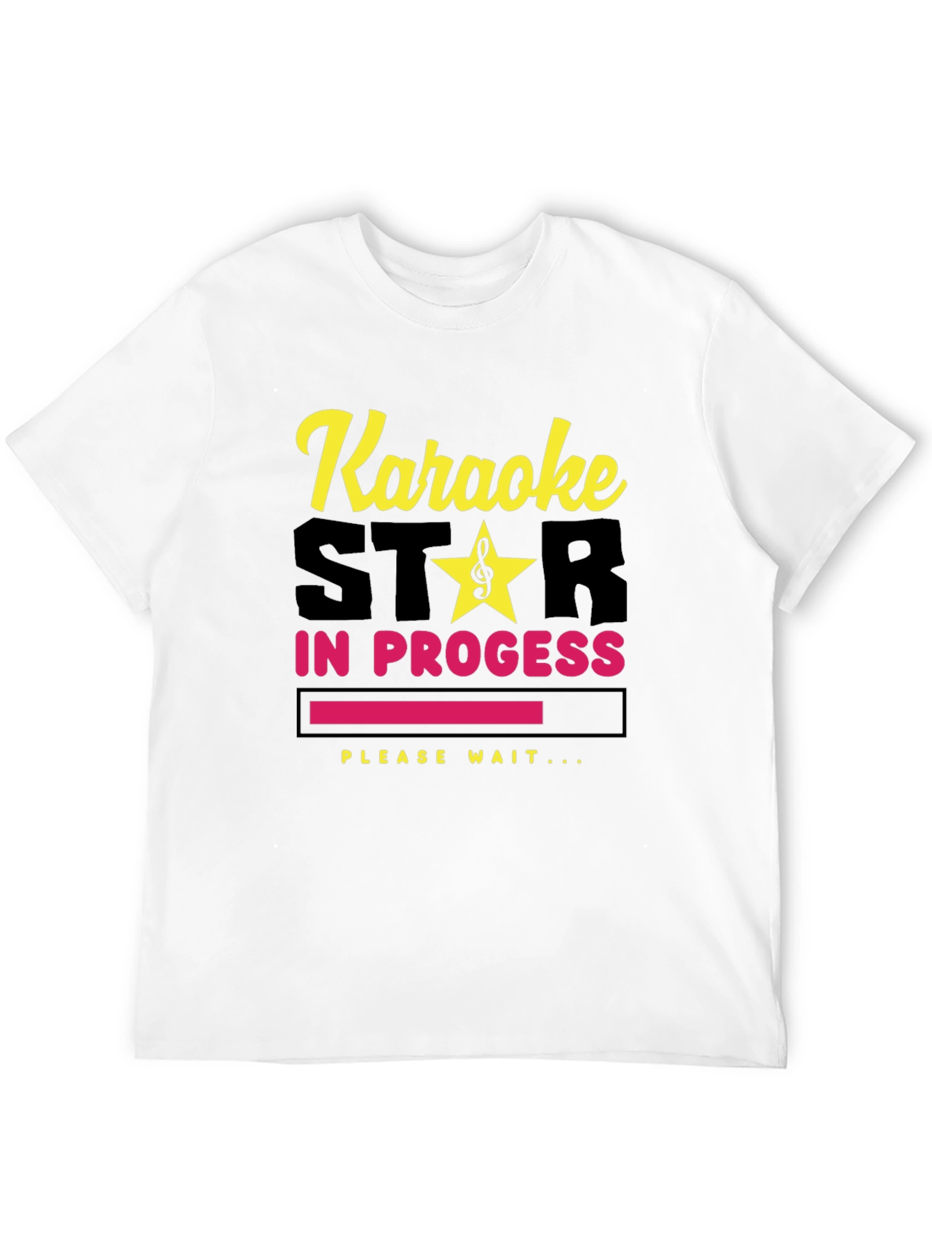 Karaoke Star In Progress Graphic T-Shirt