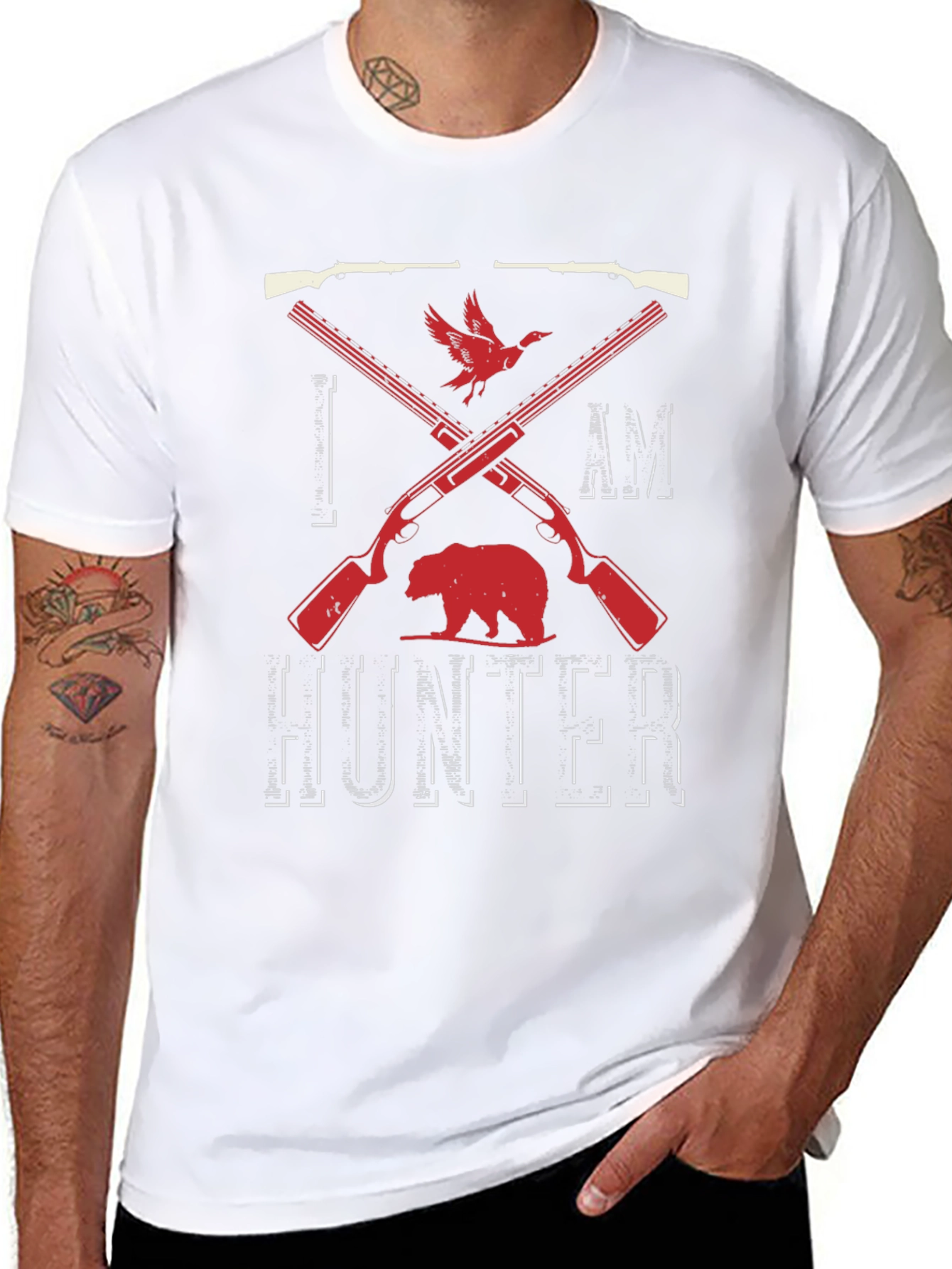 Hunter Graphic Tee - Hunting Theme Shirt