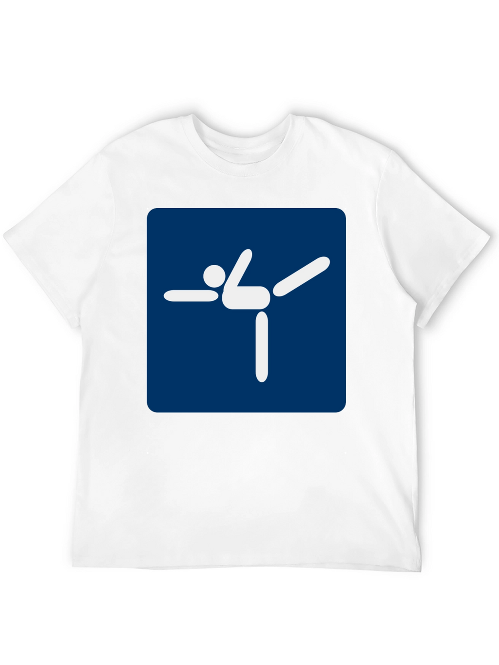 Yoga Pose Graphic Tee - Black