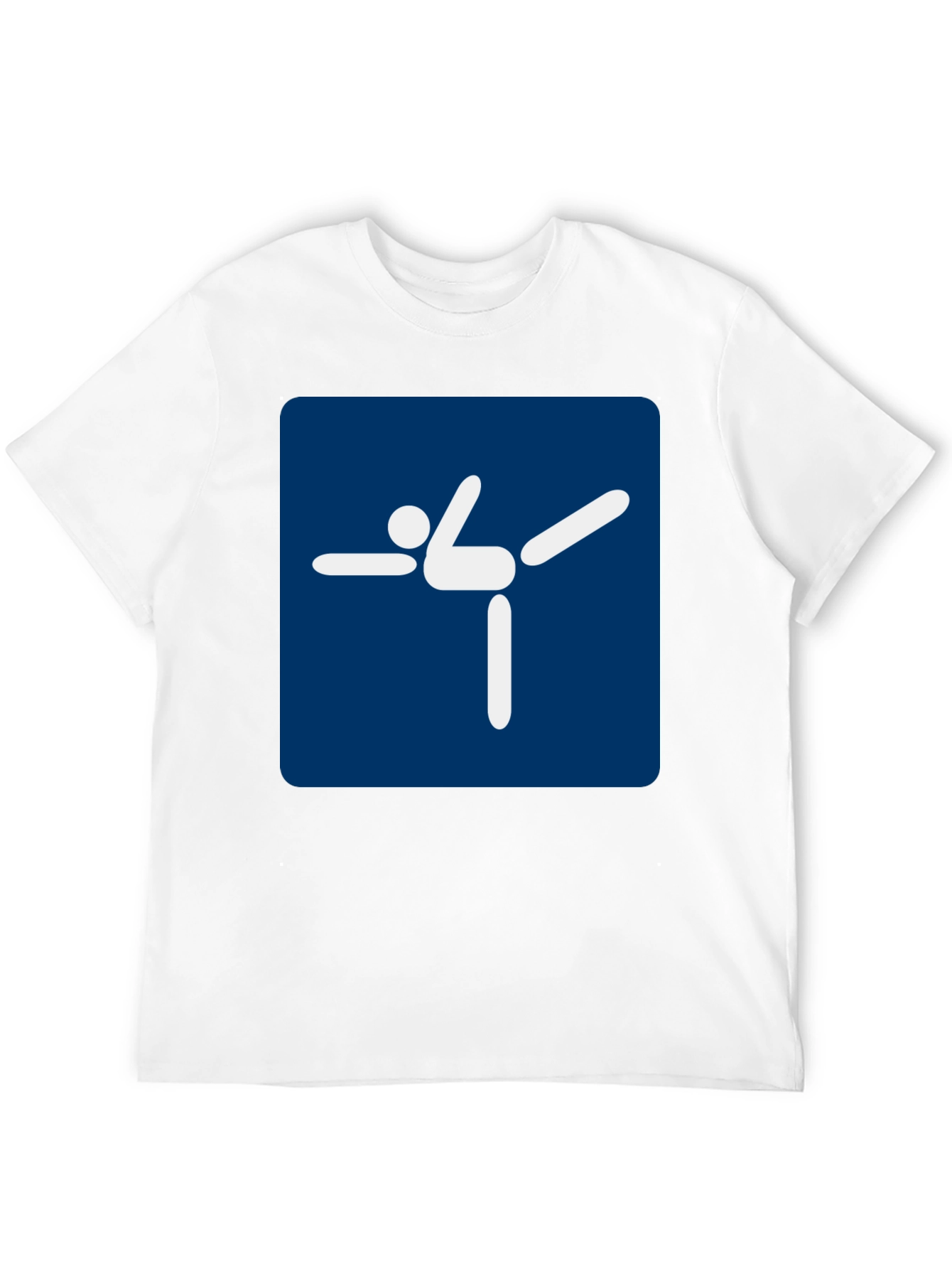 Yoga Pose Graphic Tee - Black