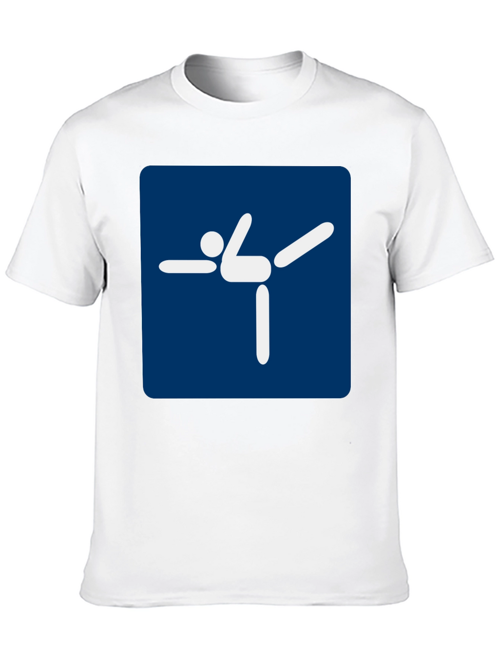 Yoga Pose Graphic Tee - Black