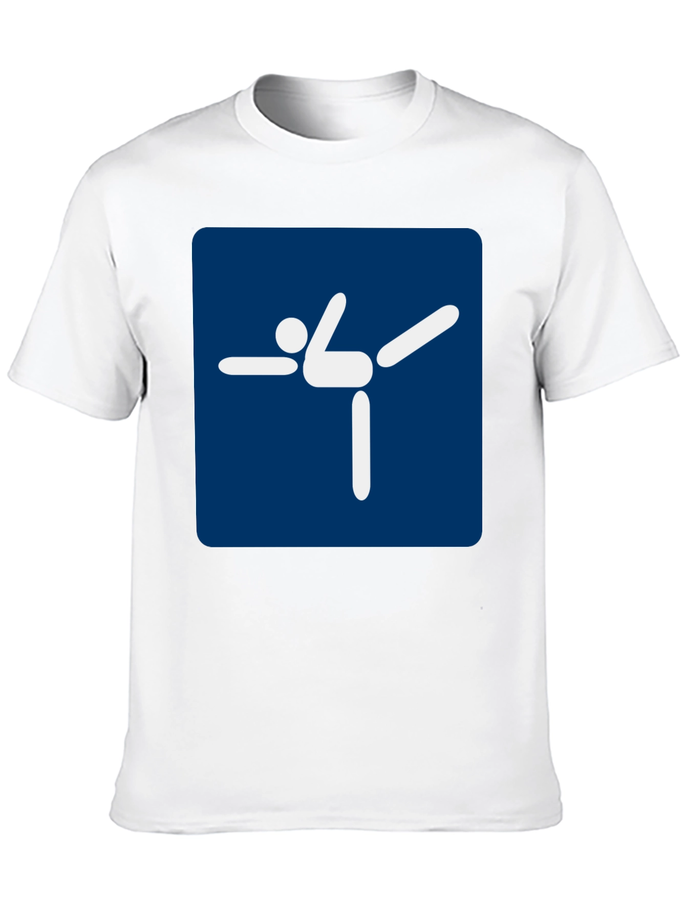 Yoga Pose Graphic Tee - Black