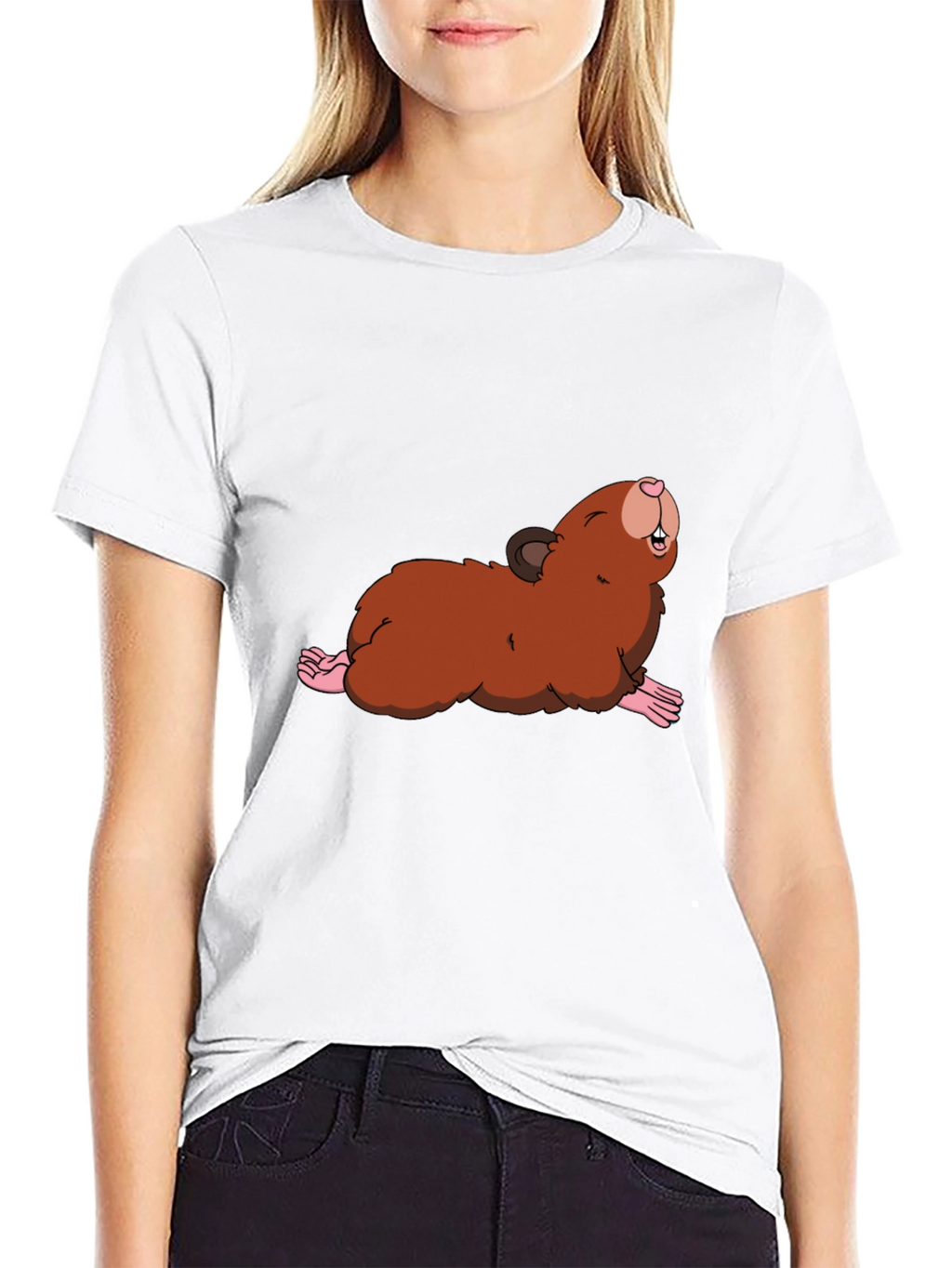 Mole Cartoon T-Shirt - Comfy Cotton Tee