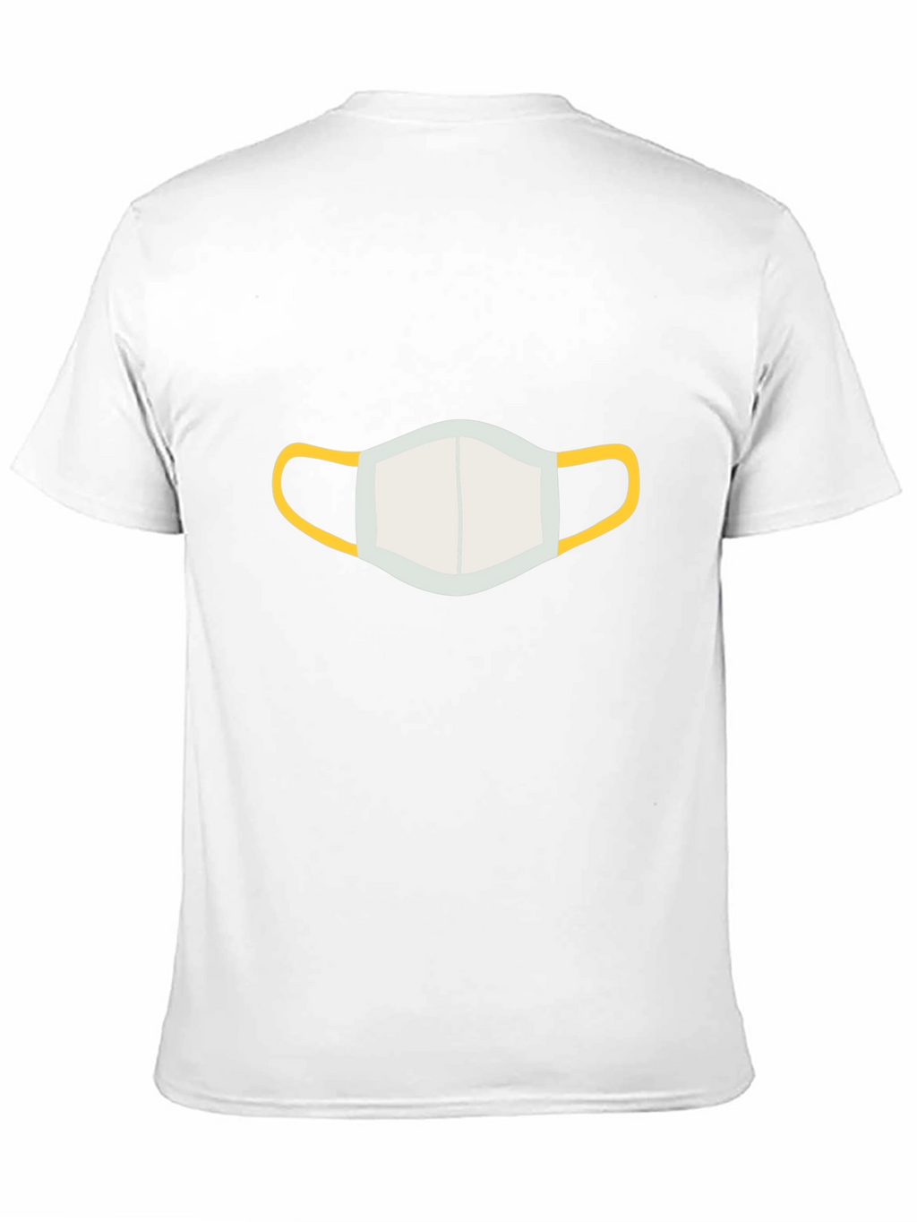 Mask Graphic Black Tee - Stay Safe in Style!