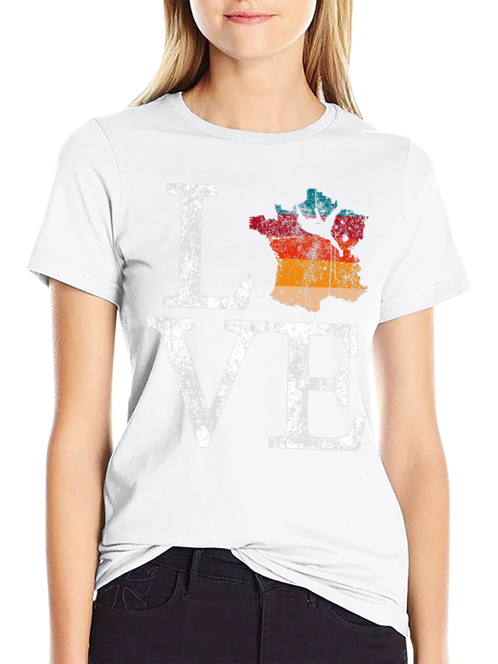 Love France T-Shirt Graphic Tee