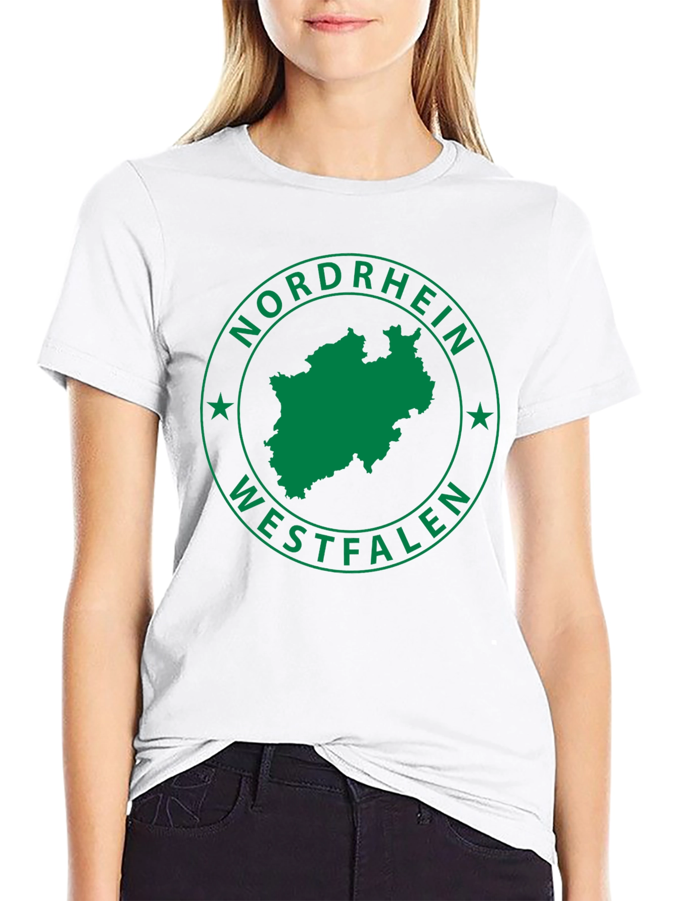 Nordrhein-Westfalen Germany Map T-Shirt