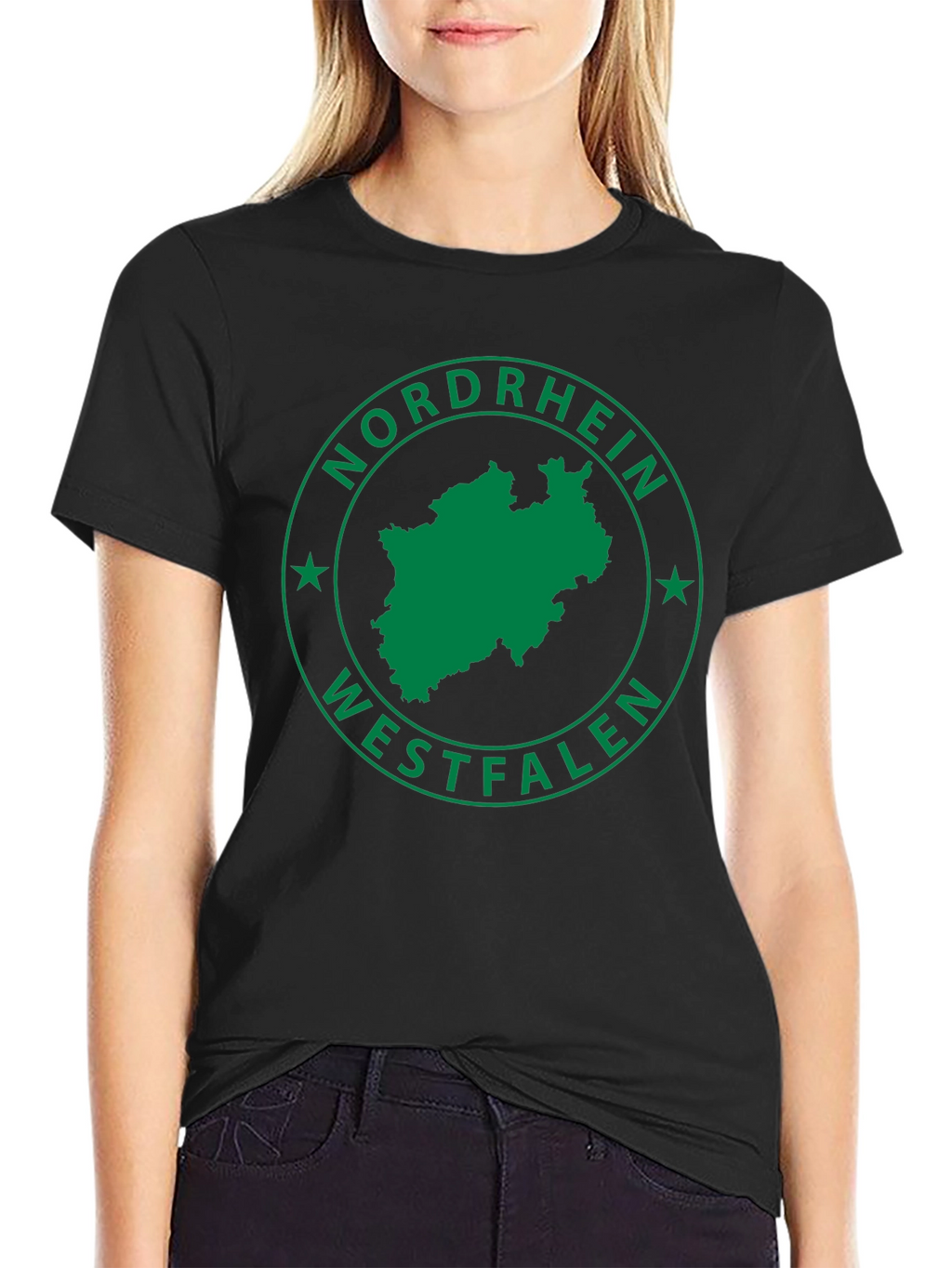 Nordrhein-Westfalen Germany Map T-Shirt