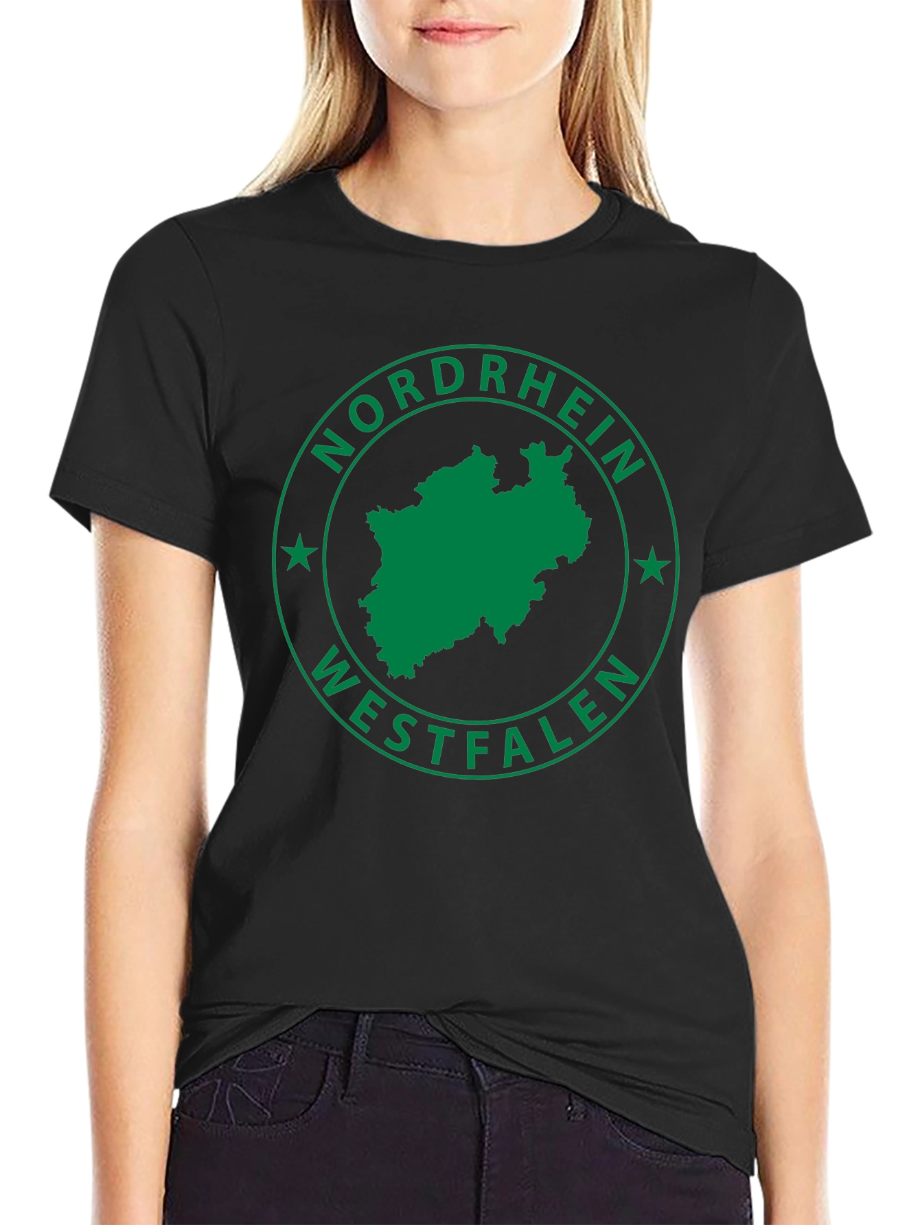 Nordrhein-Westfalen Germany Map T-Shirt