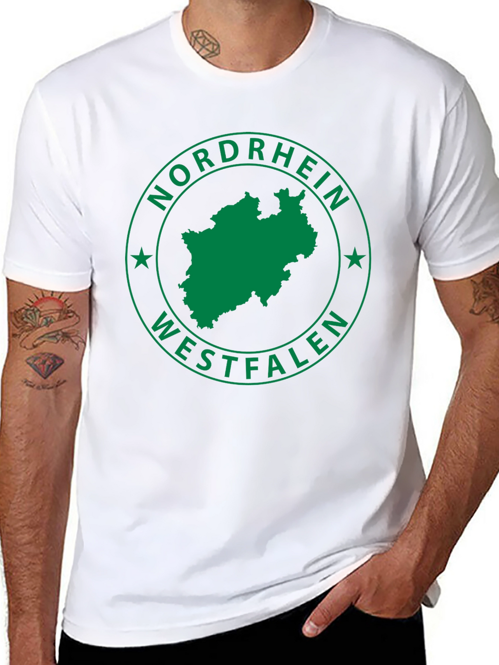 Nordrhein-Westfalen Germany Map T-Shirt