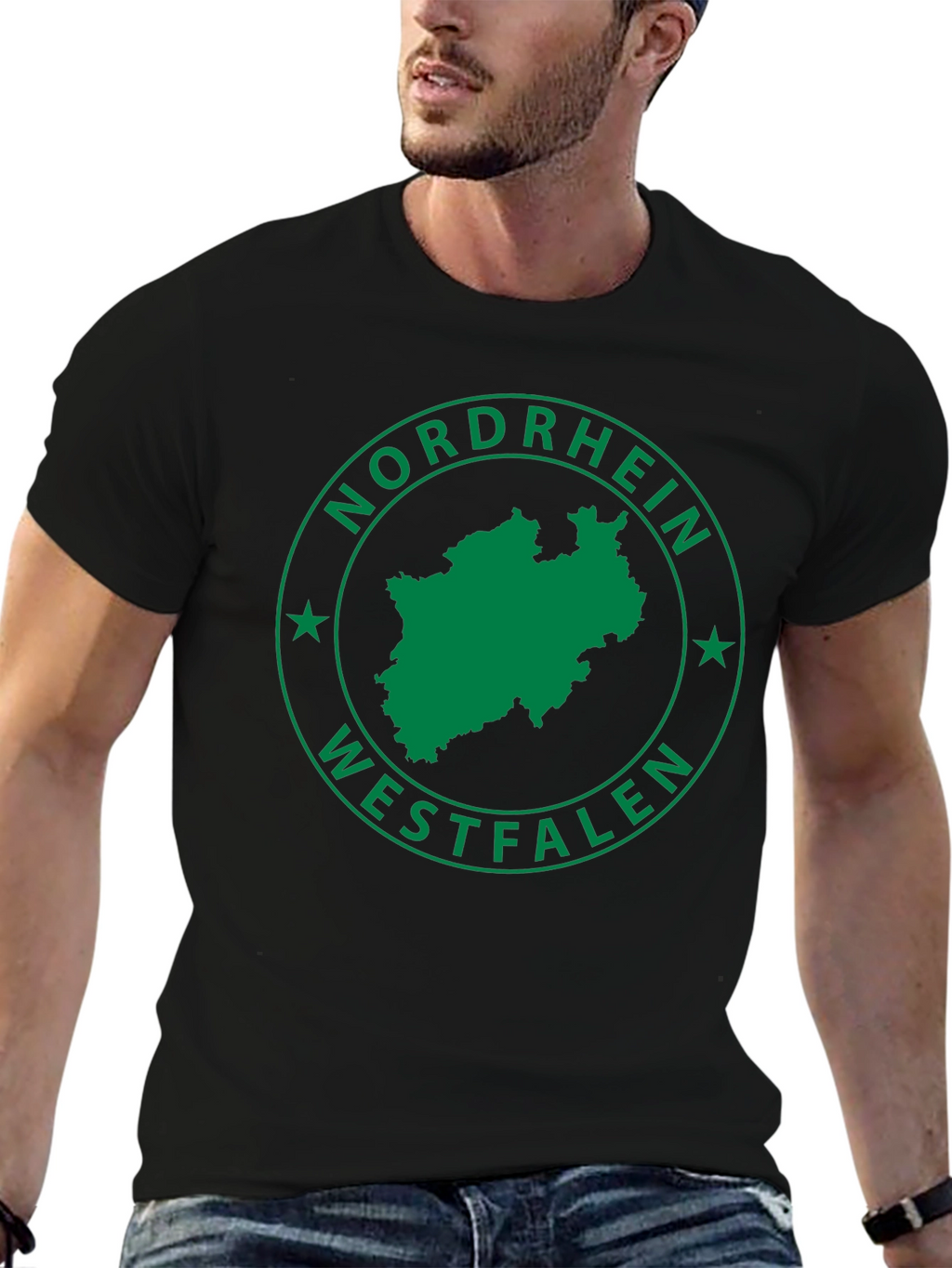Nordrhein-Westfalen Germany Map T-Shirt