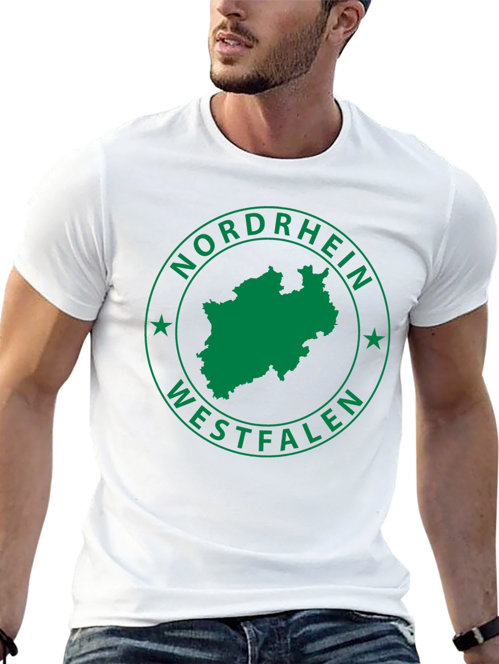 Nordrhein-Westfalen Germany Map T-Shirt