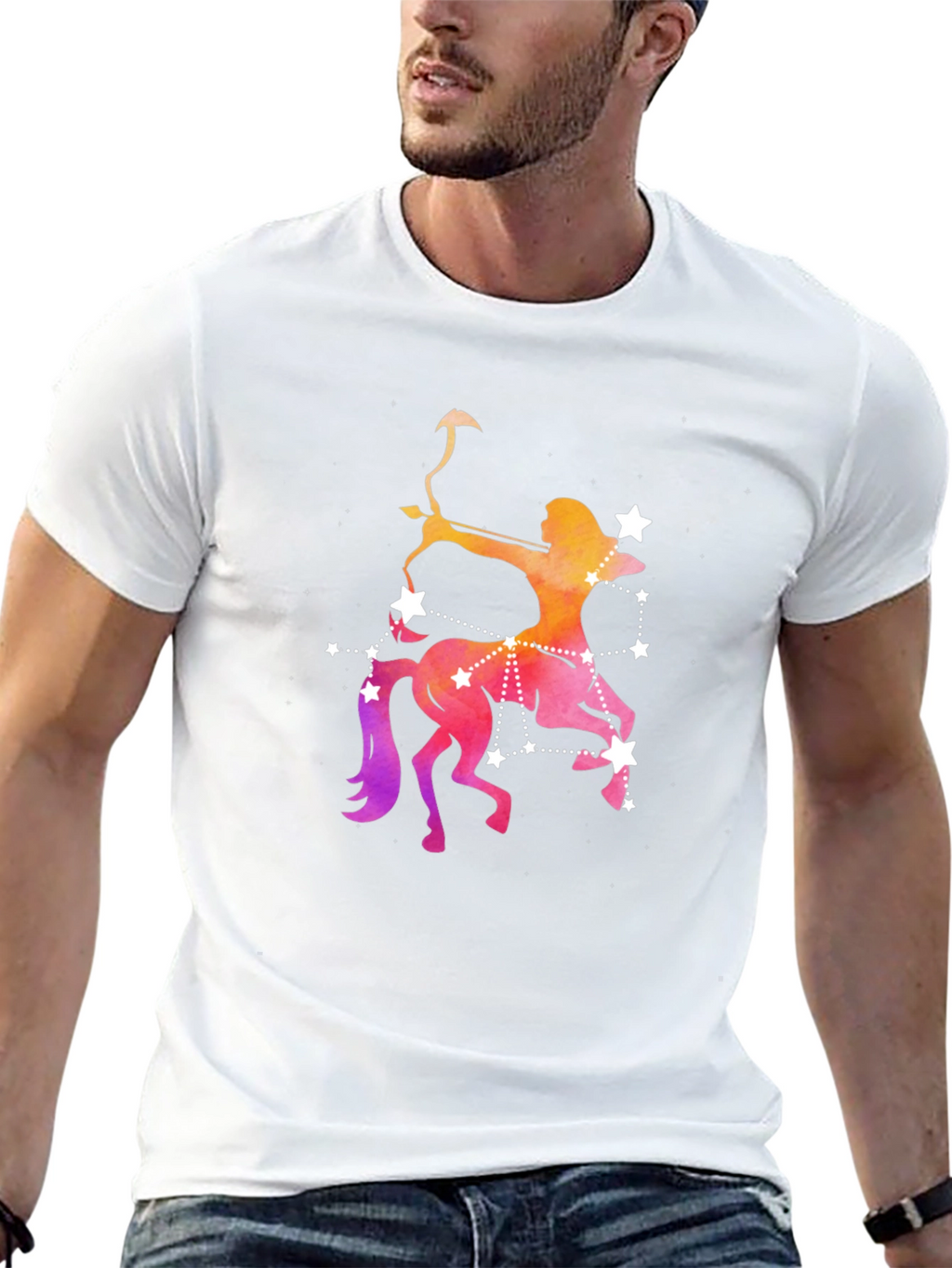 Sagittarius Constellation Graphic T-Shirt