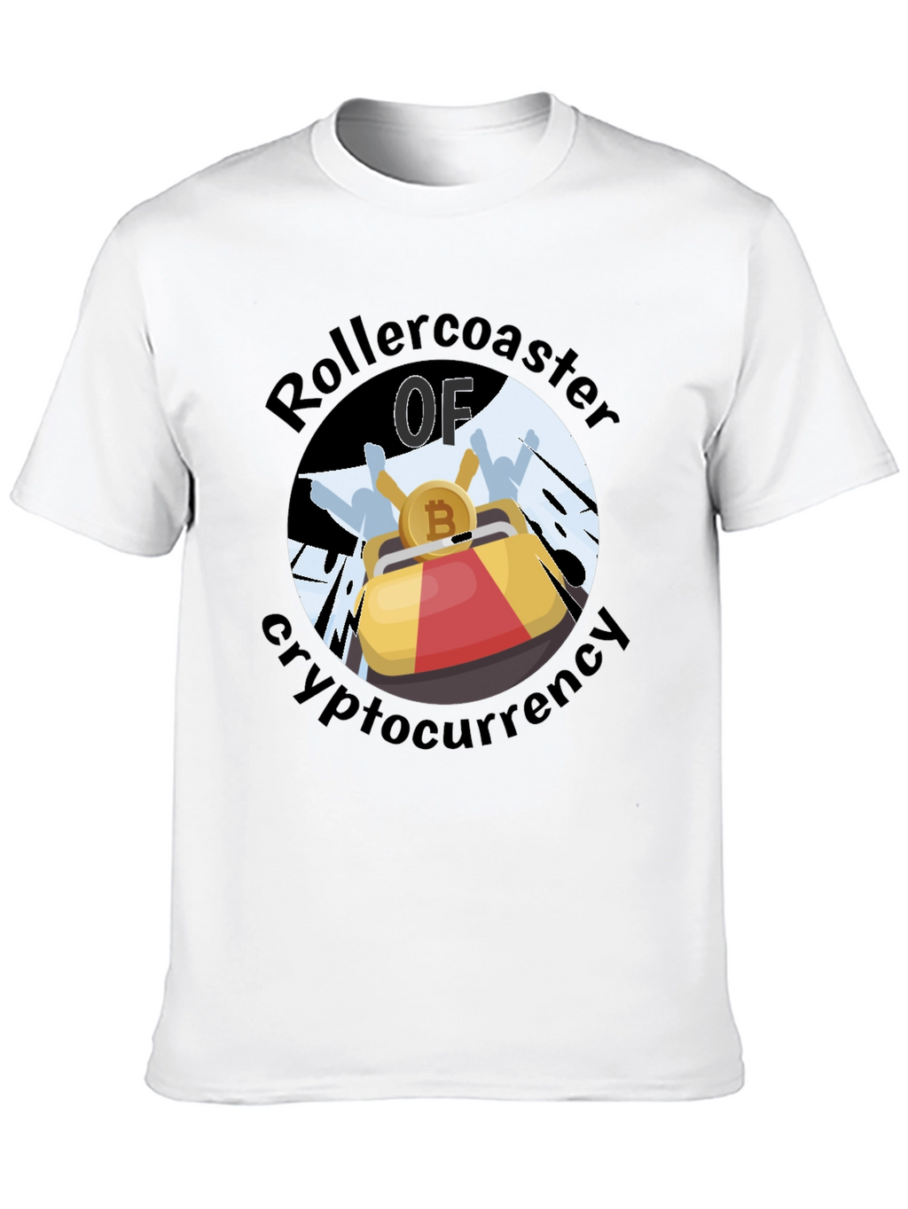 Cryptocurrency Rollercoaster T-Shirt