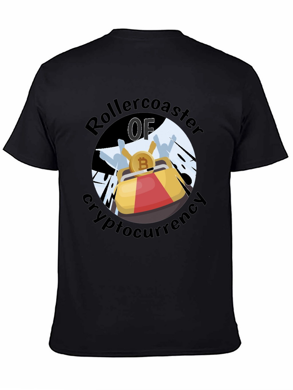 Cryptocurrency Rollercoaster T-Shirt