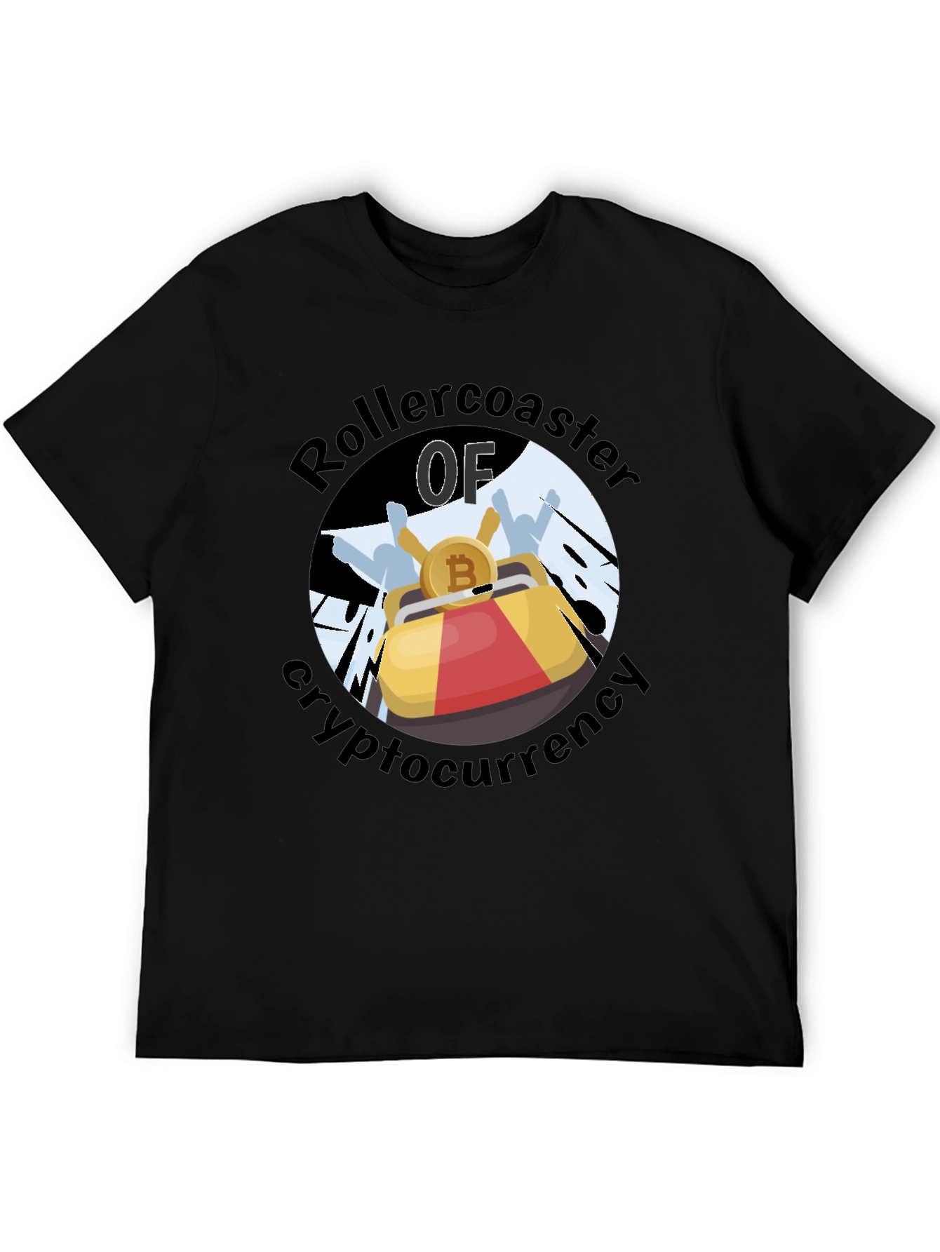 Cryptocurrency Rollercoaster T-Shirt