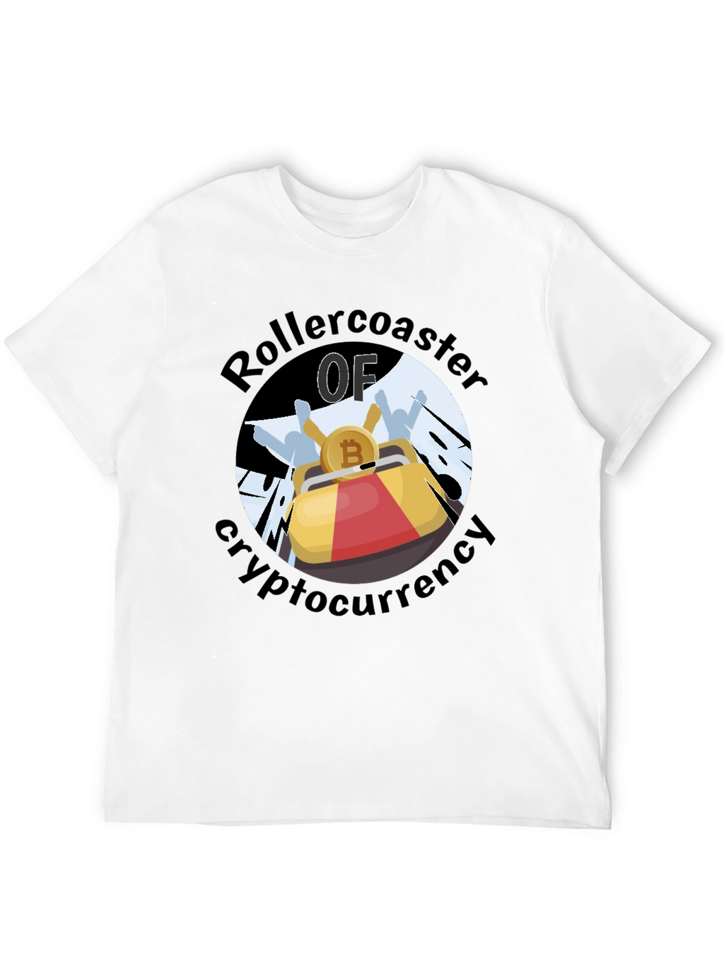 Cryptocurrency Rollercoaster T-Shirt